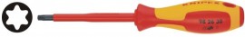Wkrętak (śrubokręt) izolowany Torx (TX) Knipex 98 26 20