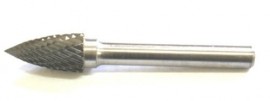 Frezy pilnikowe ostrołukowe Arcoff typ G (Delta) RG-1225x06