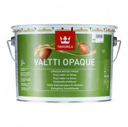 Valtti OPAQUE - Impregnacyjna farba akrylowa do malowania powierzchni drewnianych na zewnątrz pomieszczeń. Baza VVA 9l