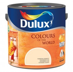 Farba do ścian i sufitów Dulux Kolory Świata- Imbirowa Herbata 2.5L