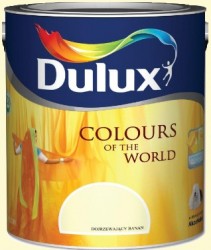 Farba do ścian i sufitów Dulux Kolory Świata- Dojrzewający Banan 2.5L