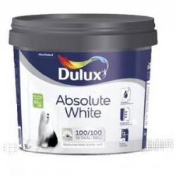 Farba DULUX Absolute white Biały 3 l