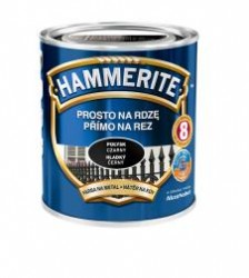  Hammerite Prosto Na Rdzę - Czarny Połysk  0,25l